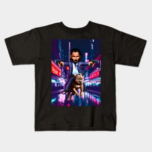 Hitman Fashion with John wick style Kids T-Shirt